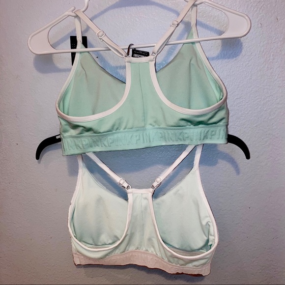 VS PINK Sports Bra 2 pc set - Picture 2 of 7